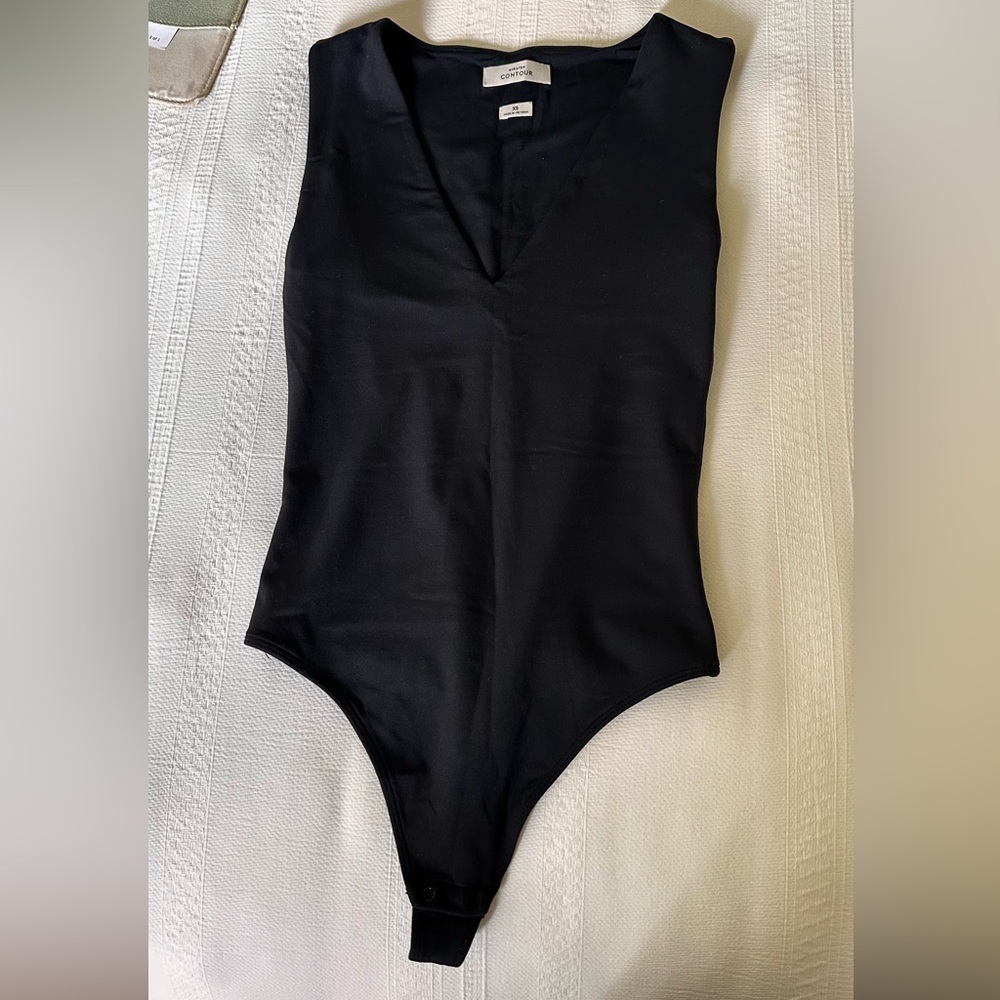 ARITZIA Babaton Contour Bodysuit Sleeveless
V neck -